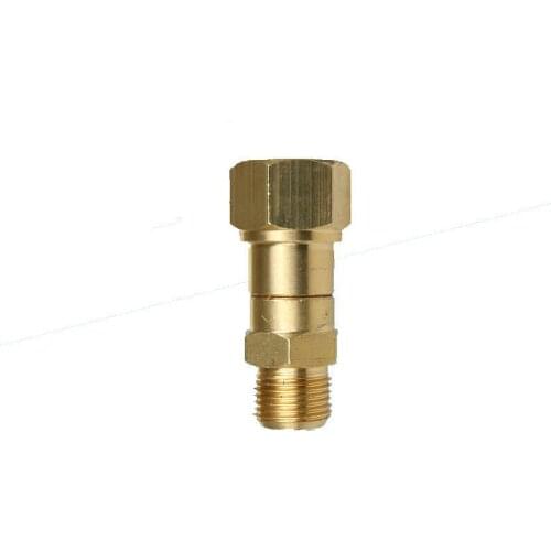 High pressure washer adapter water gun connector for nozzle foam lance G3/8 male and female quick connection brass copper joint
