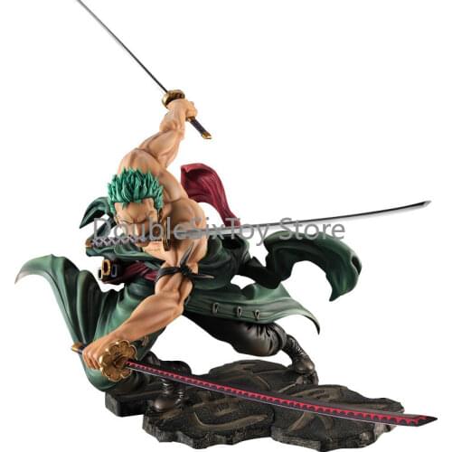Hot sale japanese anime one piece Roronoa Zoro figurine 2 style Combat ver. Pvc Action Model Collection Cool Stunt Figure Toy