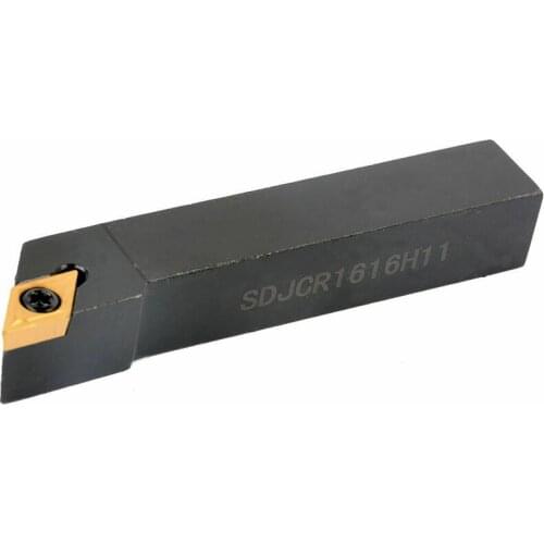 SDJCR1616H11 16*16*100MM Metal Lathe Cutting Tools Lathe Machine CNC Turning Tools External Turning Tool Holder