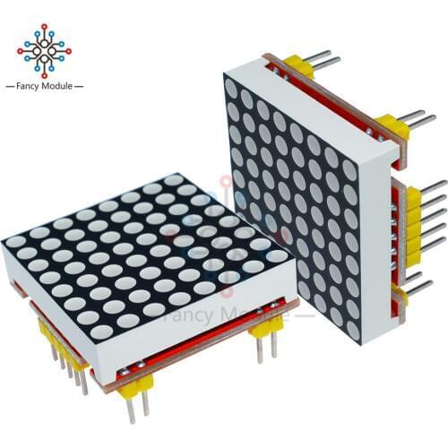 5V/3.3V LED Matrix 8x8 MAX7219 Display Module for Arduino NEU Module New