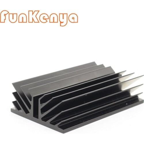 W120*H50*D194mm All Aluminum Alloy PASS And Other High Power Class A Power Amplifier Chassis Special Type Radiator