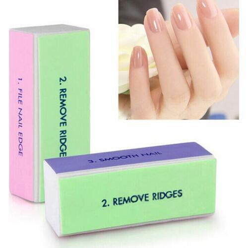 1PC Nail Art Manicure 4 Way Shiner Buffer Buffing Block Sanding File