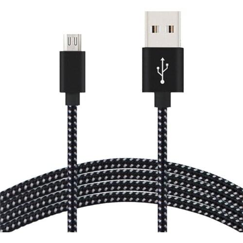3M Nylon braided Charging Micro Type-C USB Cable for Android iPhone 5 6 6S 7 8 X Smart Phone