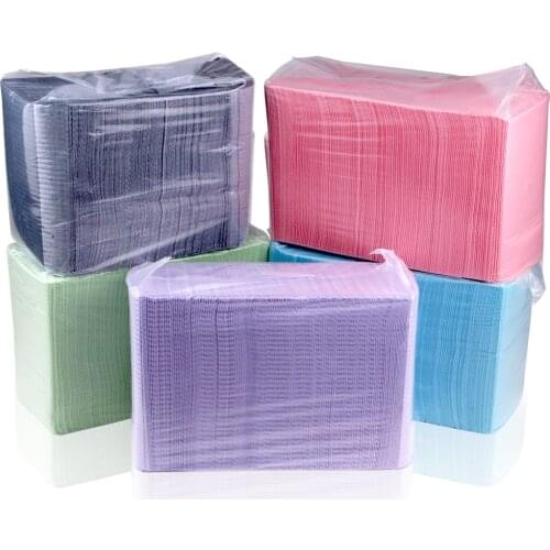 5/125Pcs Disposable Tattoo Clean Pad Waterproof Table Covers Absorbent Double-Layer Nail Art Mat Patient Bibs Tattoo Accessories