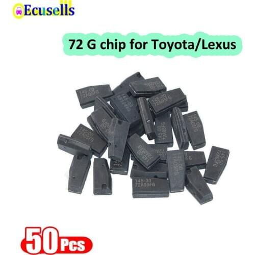 50pcs/lot Auto Transponder chip for Toyota G chip 80bit carbon 72G chip TP34 for Toyota for Lexus