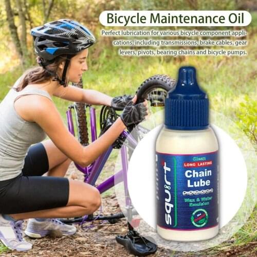 15ml Chain Oil Squirt Road Bike Mountain Waxy Dry Chain Maintenance Oil Lube Chain Oil For Fork Flywheel Cycling Accessories