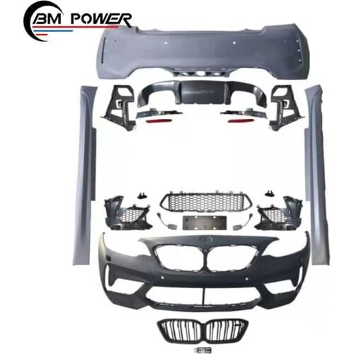 Body Parts For Cars 2 Series F22 M2c Automobiles Body Parts Bodykits With Front Bumper Rear Bumper Grille Side Skirts