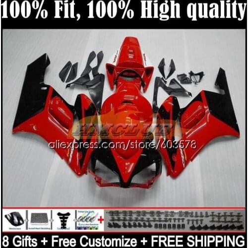 Bodys Injection For HONDA CBR1000 CBR 1000 RR CC 1000CC 50CL.7 CBR1000RR 04 05 CBR 1000RR 2004 2005 OEM Fairings Repsol red