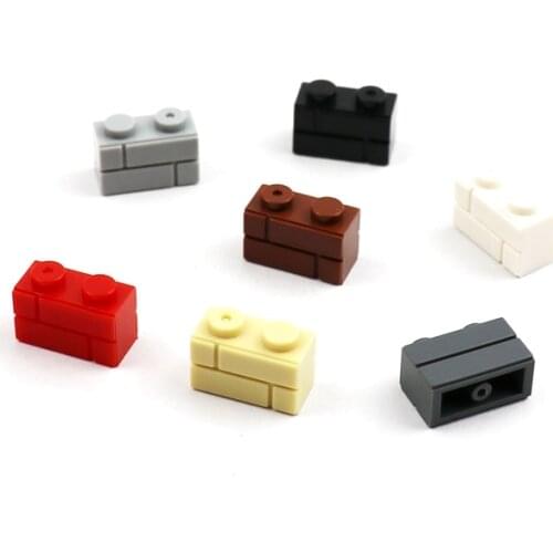 Classic Building Blocks Thick Wall Bricks 1X2 1X4 Kids Model City Houses Accessories Assemble with 98283 Toys & Hobbies