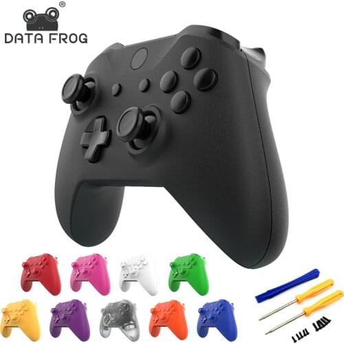 DataFrog Shell for Xbox One Slim Replacement Full Shell And Buttons Mod Kit Matte Controller Custom Cover Housing For Xbox One S