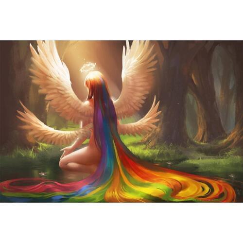 Beautiful elf diamond Embroidery diy diamond painting mosaic diamant painting 3d cross stitch diamond pictures H261