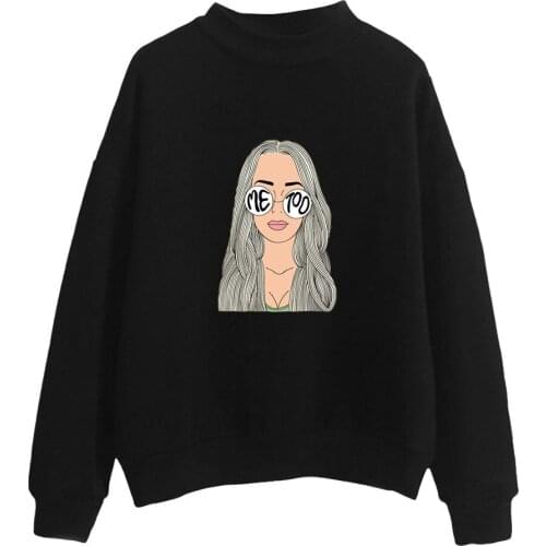 Tana Mongeau Fashion Turtleneck Sweatshirts Women Men Long Sleeve Sweatshirts Hot Sale Casual Pullover Clothes