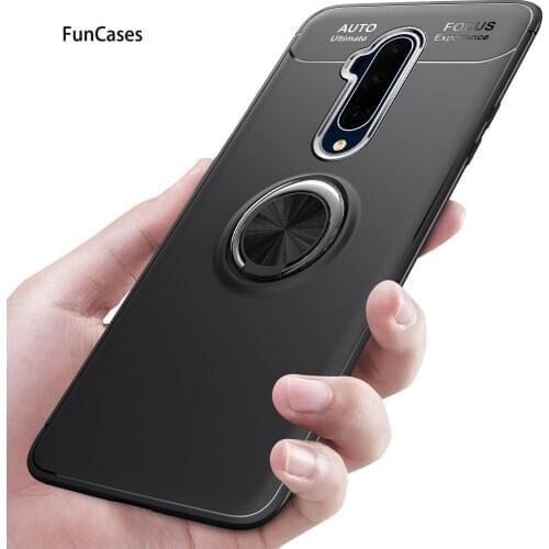 Creative Magnetic Ring Bracket Phone Shell Case For Oneplus 8 Pro Mobile Portabl Cover 1+ 7T 6T 7 9 Nord N100 6 8T N10 Protector