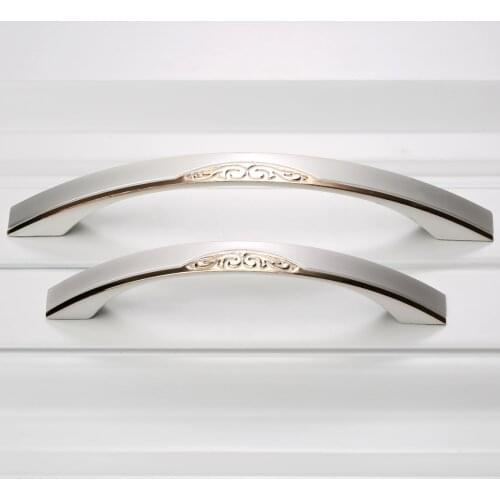 1Pc 96mm/128mm Fashion Pulls Handle Knobs for Kitchen Cupboard Drawer Cabinet Closet Dresser Door Furniture Decoration Handles