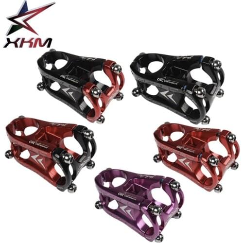 Bicycle Handlebar Stem CNC Lightweight Short Handle Mountain Bike Aluminum Alloy Ultralight 28.6*31.8 *50mm Bicycle Accessories