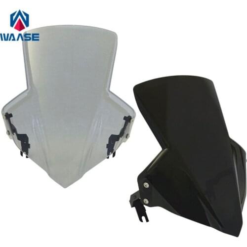 Waase For Honda CB650F CB650FA 2014 2015 2016 2017 2018 Windscreen Windshield Shield Screen with Bracket