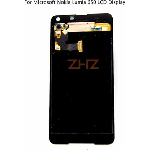 For Microsoft Nokia Lumia 650 LCD Display Touch Screen Digitizer Sensor Assembly With Frame Replacement Repair Spare Parts