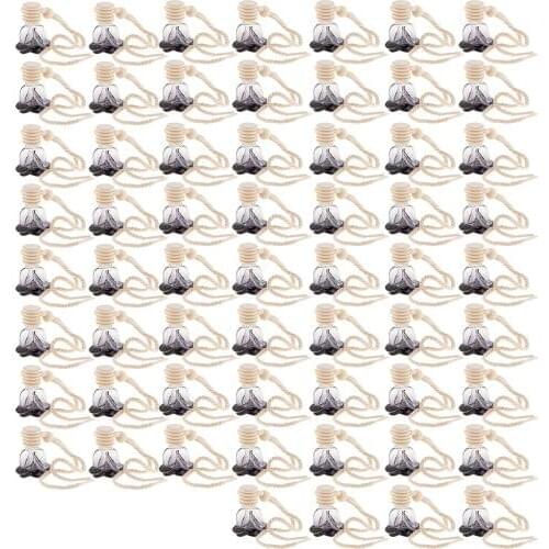 60pcs 10ml Perfume Bottle Pendant Car Hanging Pendant Home Decoration