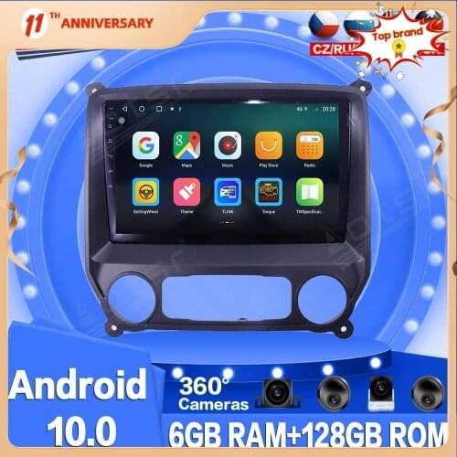 For Chevrolet Silverado GMC Sierra VIA Vtrux Truck Android Car Multimedia Radio Player Car GPS Navigation 360 Cameras Headunit