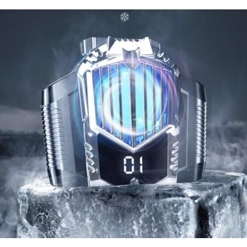 Wireless rechargeable large area semiconductor cooling device mobile phone radiator J03