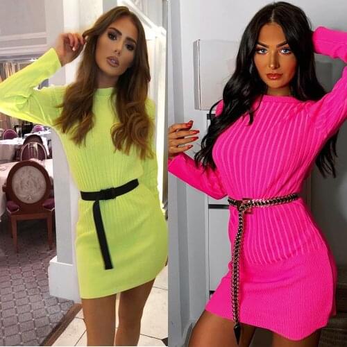 BKLD Fashionable Knitted Dresses