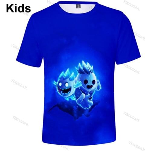 Browlers Crow and Star,Shoot Game 3D Print T-shirt Shirt Clothing Harajuku Tshirt Kids Leon Tops Men 2021 Boys Girls