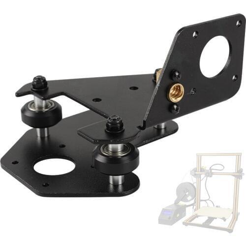 CR-10 S4 S5 X axis motor Mount bracket Left Right Plate+wheels T8 screw nut upgrade for Creatity CR-10 S4/S5 3D printer parts