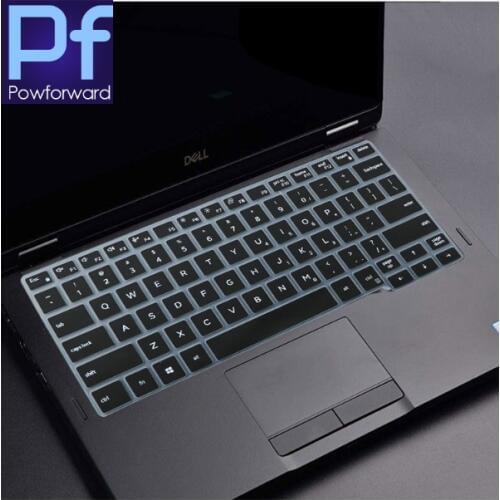 Silicone Notebook laptop Keyboard cover Protector for DELL Latitude 3301 3300 5300 7300 7400 13.3 inch, DELL 7200 12.3 inch