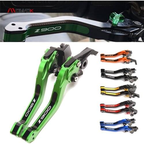 For Kawasaki Z900 Z 900 z900 2017-2021 2020 2019 2018 Newest Adjustable 3D Rhombus Brake Clutch Levers Motorcycle CNC Aluminum