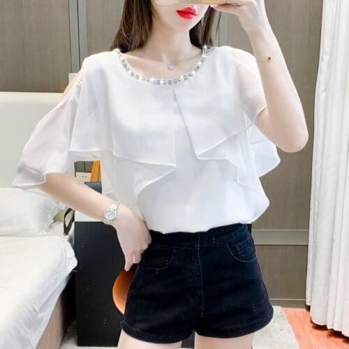 Lace Girl Off Shoulder Blouses