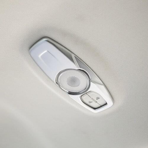 For Ford Edge 2015 2016 2017 ABS Matte Car rear reading Lampshade Cover Trim sticker Car accessories styling 1pcs