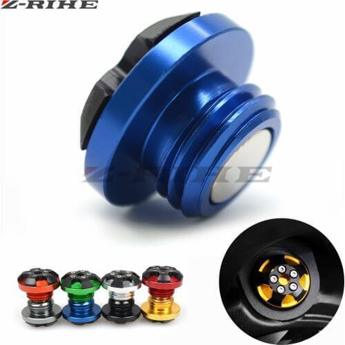 Motorcycle CNC magnetic engine oil filler cap Moto Bike Engine Oil Cap FOR YAMAHA T-MAX530 12-15 T-MAX500 08-11 MT-09 FZ09 13-15