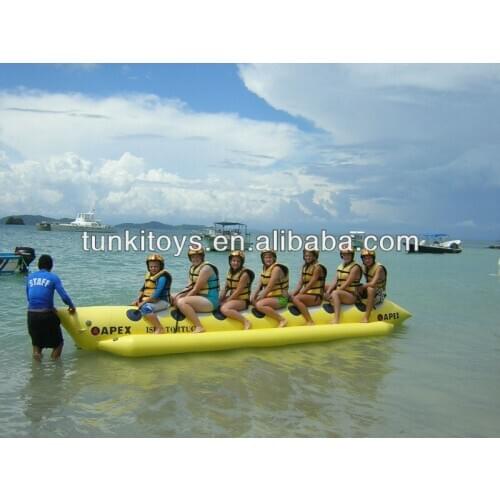 High quality single water inflatable banana boat