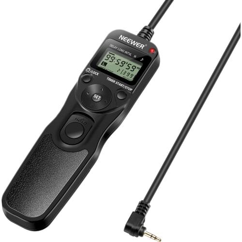 Neewer Timer Shutter Release Remote Control for Canon 700D/650D/550D/500D/350D/400D/1000D/450D/60D/100D/ for Pentax