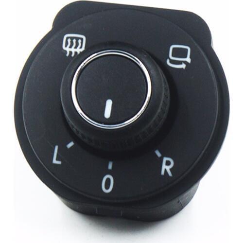 Orginal Exterior Rear Side Mirror Switch Adjust Knob For VW Volkswagen Polo 6R 2011 - 2016 OEM # 6RD 959 565 D 565G 6RD 959 565D