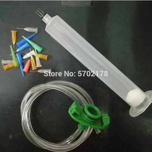 20pc/bag 55cc Adhesive Glue Syringe Dispensing Needle with adapter