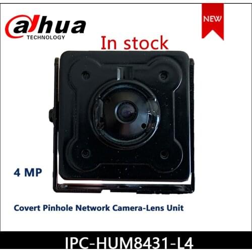 Dahua IPC-HUM8431-L4 4MP Covert Network Camera-Lens Unit working together with IPC-HUM8431-E1