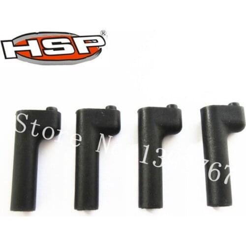 4Pcs HSP Spare Parts 02046 Radio Tray Post A For RC 1/10 4WD Racing Hobby Truck Buggy MONSTER Backwash XSTR POWER