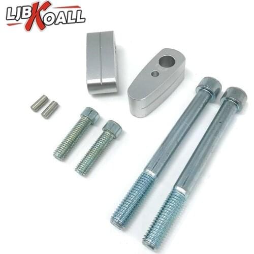 Aluminum Handlebar Raiser Bar Moves up 20mm for BMW R NINE T Pure Scrambler Urban G/S 2014 2015 2016 2017 2018 2019 2020 2021