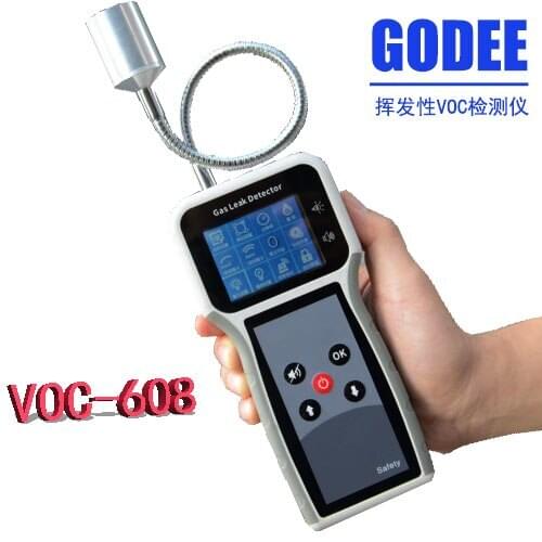 VOC gas detector, organic volatile gas detector, high sensitivity Taiwan GODEE brand