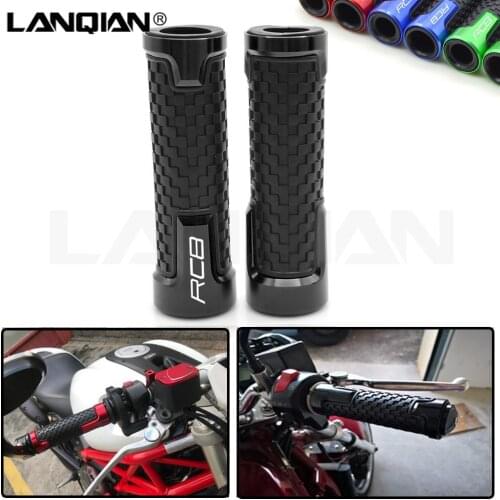 For BMW RC8 CR8R 7/8''22MM Motorcycle Handlebar Grips Hand Bar Grips RC 8 R 2009 2010 2011 2012 2013 2014 2015 2016 Accessories