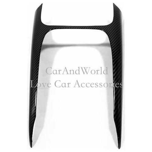 For New Toyota Corolla E210 2019 2020 Central Console Gear Shift Box Panel Cover Frame Garnish Trim Carbon Fibre Car Accessories