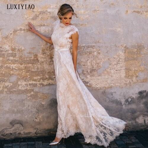 Womens Lace Dresses LUXIYIAO China
