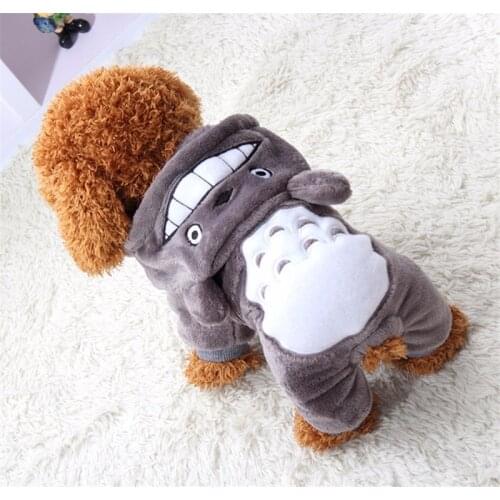 Cute Winter Dog Clothes Pet Dog Cat Clothes Outfits Hoodie Plush Keep Warm Fashion for Christmas Puppy Costume Apparel Outfits
