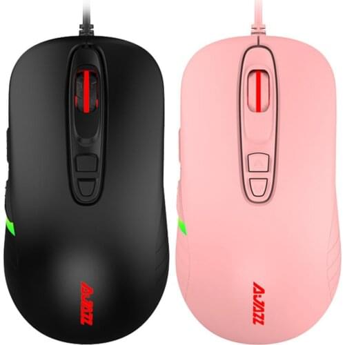 AJAZZ AJ125 Desk Mouse Sensitive Adjustable DPI ABS Precise Tracking 10000DPI Wired Mice for Gaming