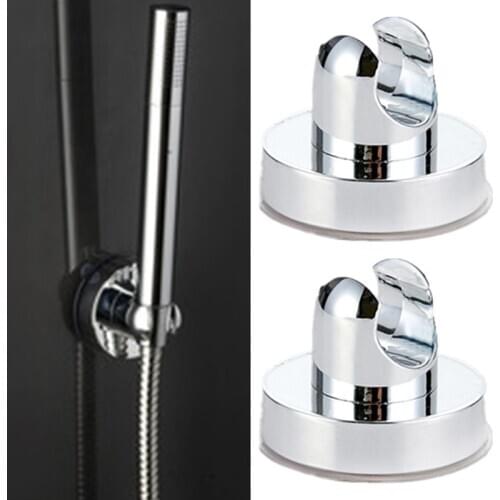Wall Mounted Removable Showerhead Stand Bidet Sprayer Bracket Vacuum Suction Cup Shower Head Holder for Bathroom Wholesale
