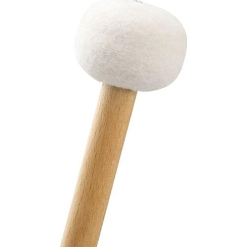 2021 New Head Drum Cymbal Gong Mallet Soft Hammer Sticks Mallets Rods Felt Hammer