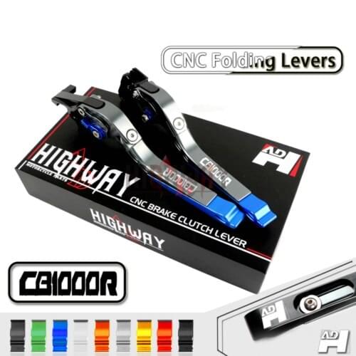 CNC Brake Handle Bar Lever Extendable Folding Adjustable Brake Clutch Levers For HONDA CB1000R CB 1000 R 2008-2016