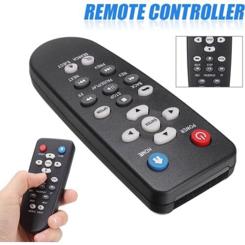 433mhz Black ABS Replacement Remote Control Mini Portable For WD TV Live Plus Media Player WDBABZ0010BBK WDBACA0010BBK