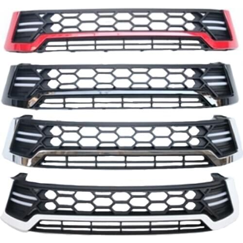 Fit for hilux revo 2015-2017 pickup accessories ABS plastic front grill with LED